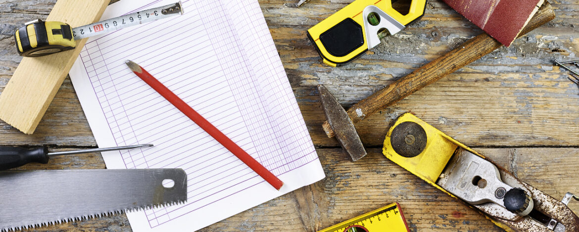 Nástroje pro zaměření podlah