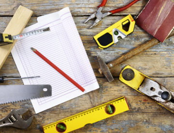 Nástroje pro zaměření podlah